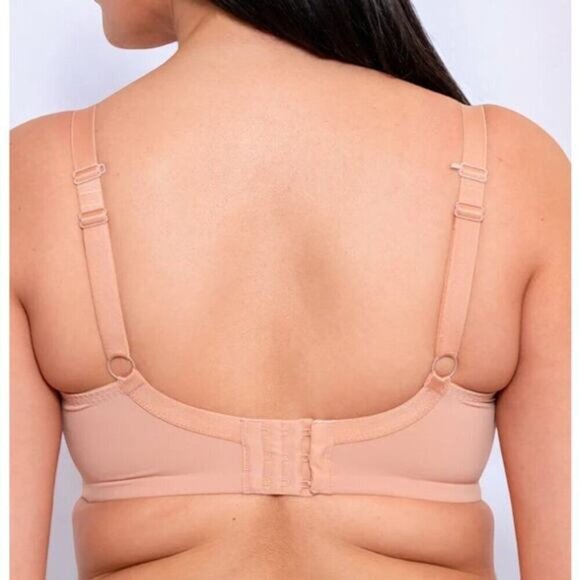 Curvy Kate Smoothie T-Shirt Plunge‎ Latte Beige - 32G - Picture 2 of 9